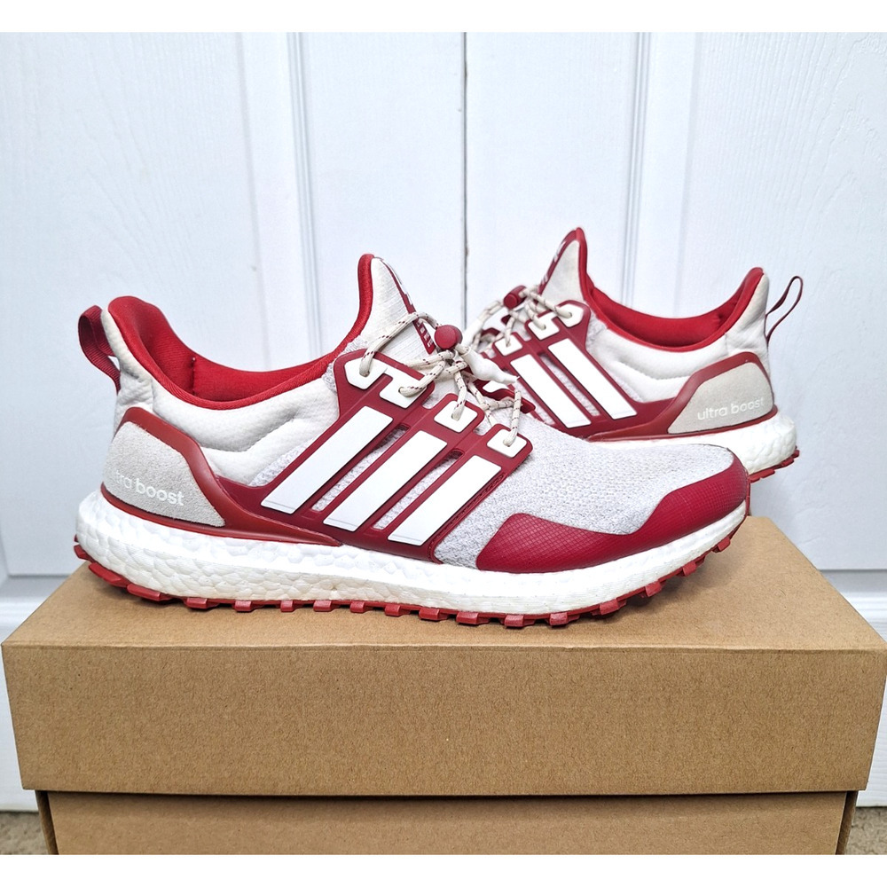 Adidas UltraBoost 1.0 ATR NCAA Pack Indiana Cloud White Team Red IG5880 size 9